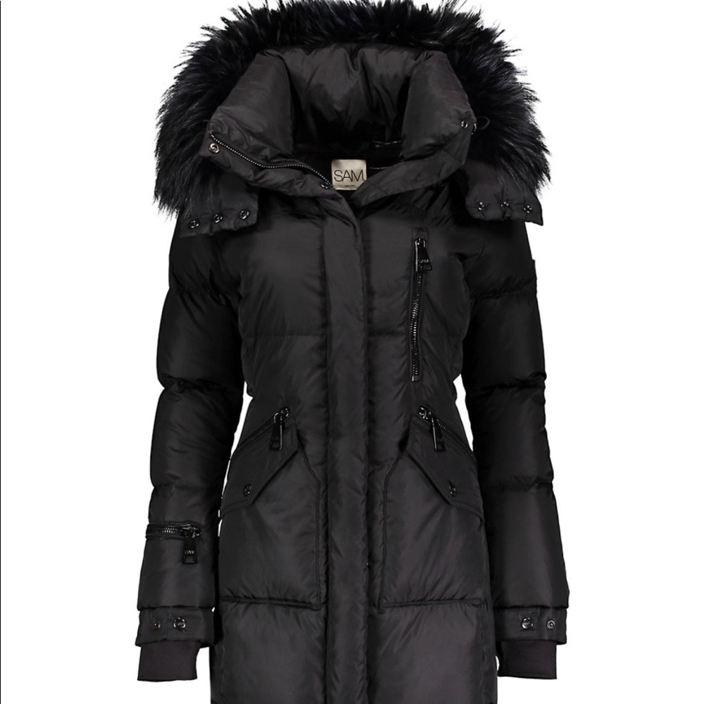 Sam. NYC Down Fur Jacket
